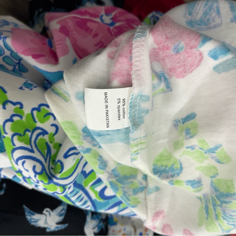 BARBARA GERWIT by Tabitha printed summer dress preppy soft thin casual L - Picture 8 of 8